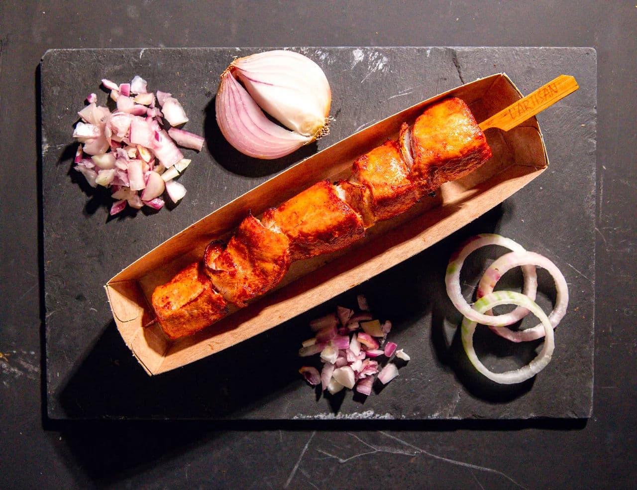Brochette oignon