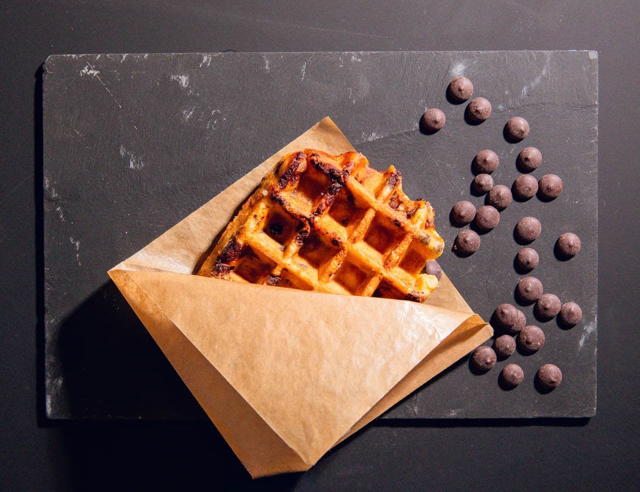 Gaufre pépites chocolat